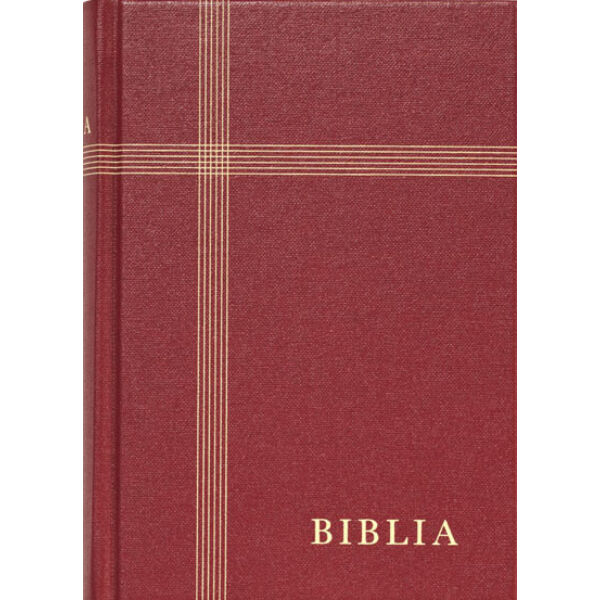 Biblia - revideált új fordítás (RÚF), bordó, vászonkötés, közepes