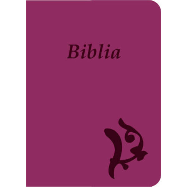 Biblia - új Károli, lila, varrott, közepes