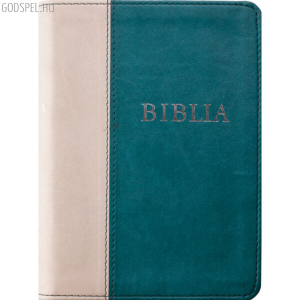 Biblia - revideált új fordítás (RÚF), sötétzöld-szürke, puhatáblás, közepes