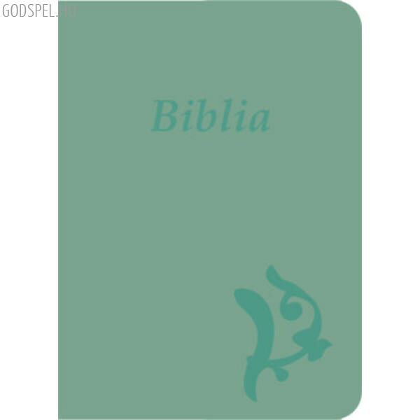 Biblia - új Károli, olíva, varrott, közepes